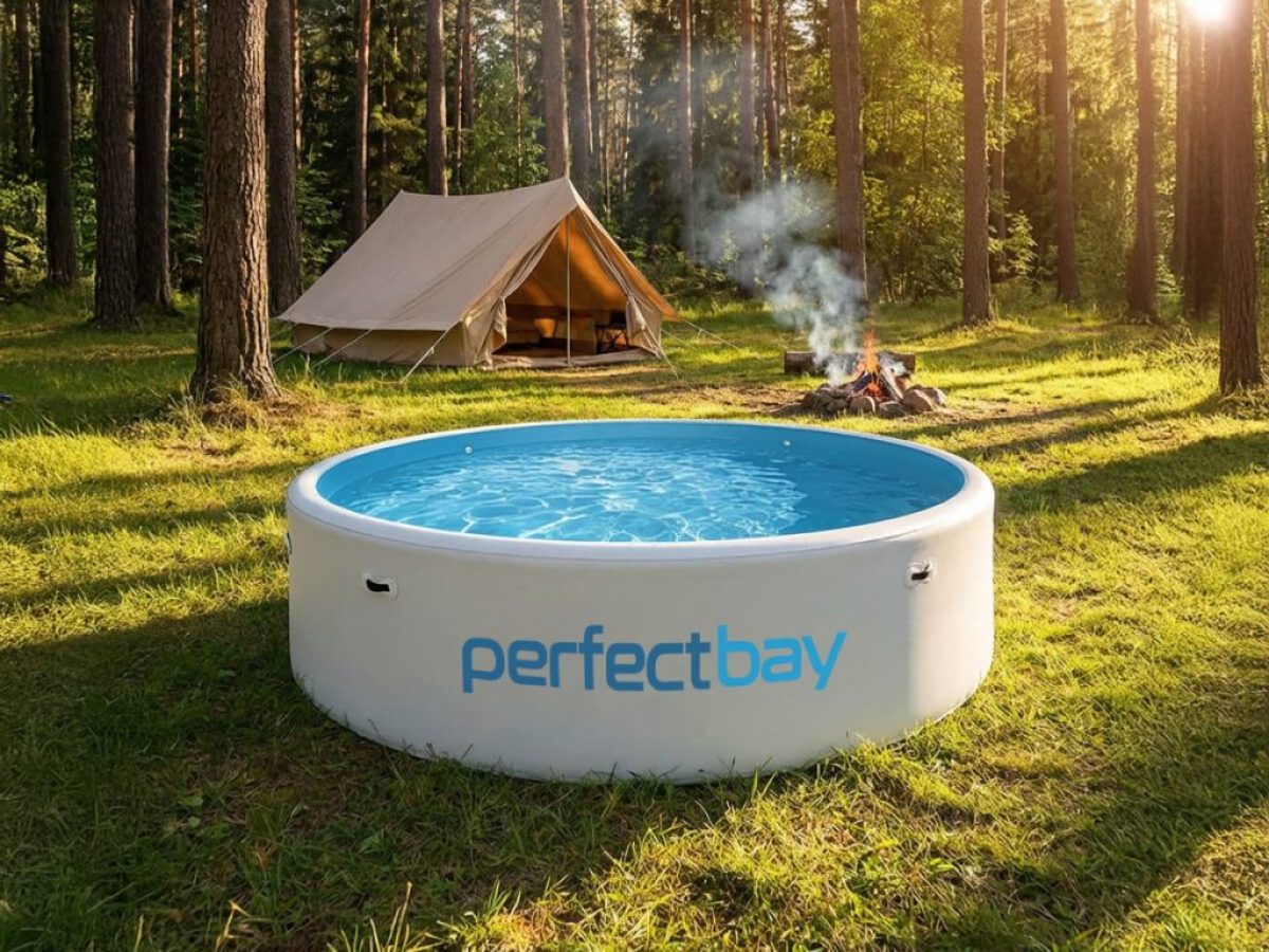 Camping basen pompowany