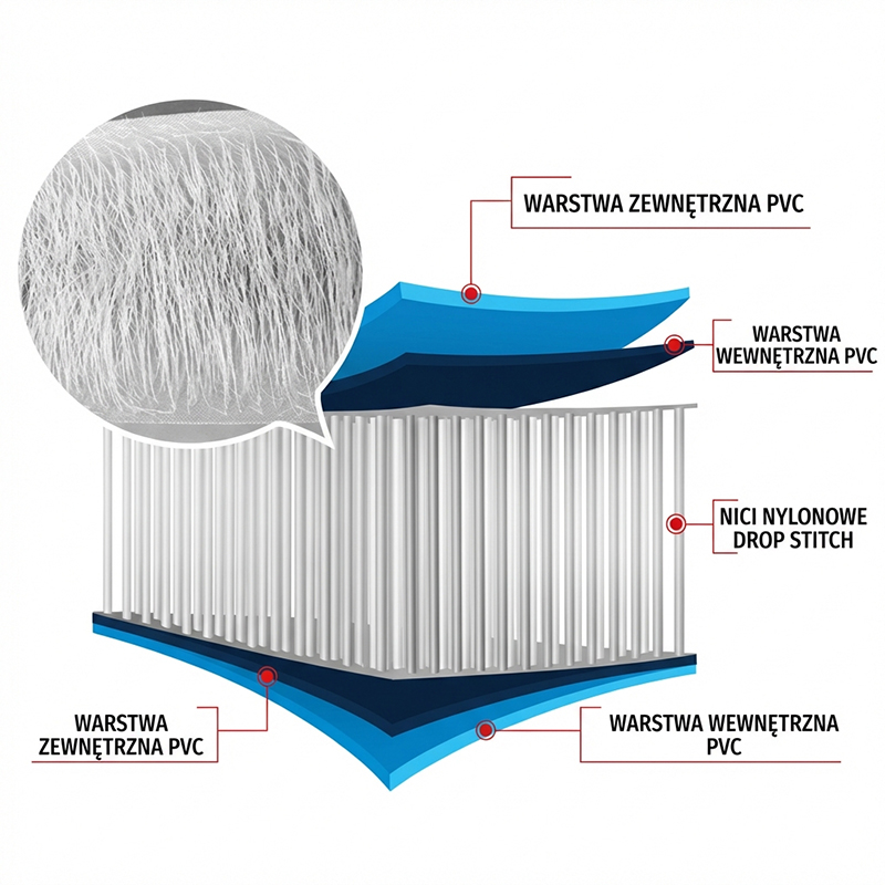 Technologia drop-stitch - jak działa?