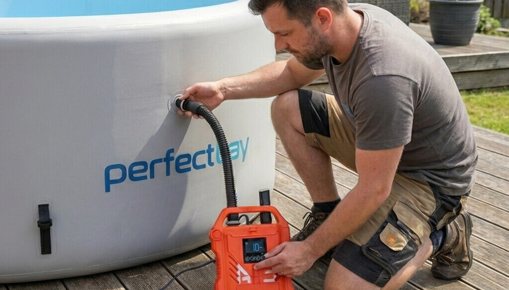 sprawdzanie ciśnienia w basenie