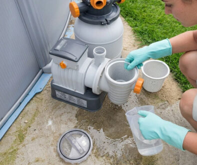 czyszczenie filtra basenowego