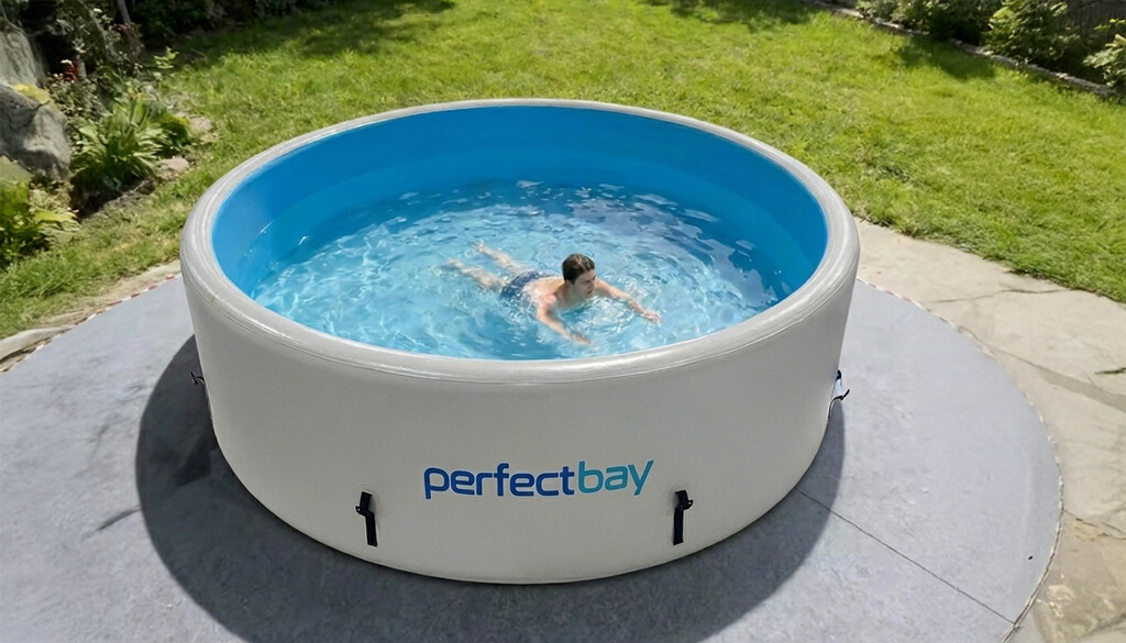 duży basen do ogrodu