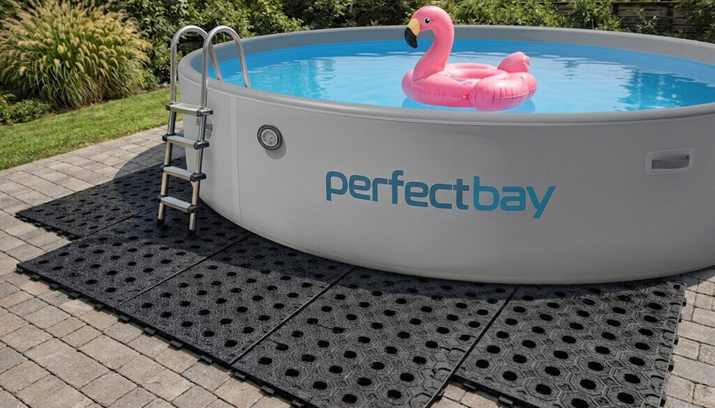 podłoże pod basen drop-stitch