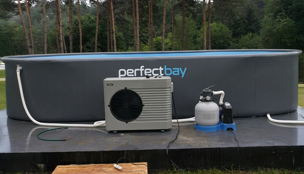 pompa ciepła do basenu ogrodowego