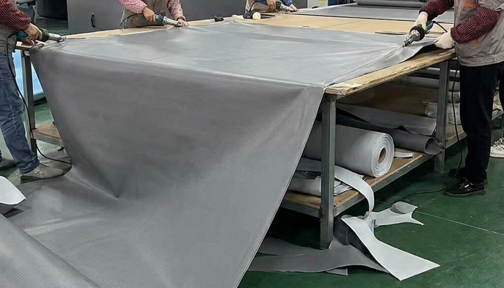 produkcja basenów w technologii drop stitch