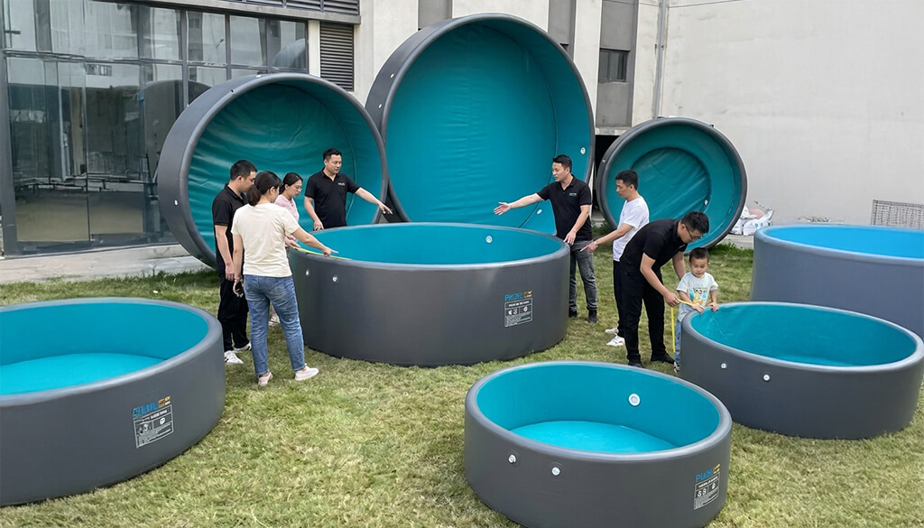 wybór rozmiaru basenu