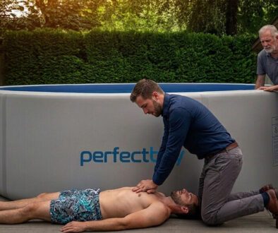 wypadek przy basenie